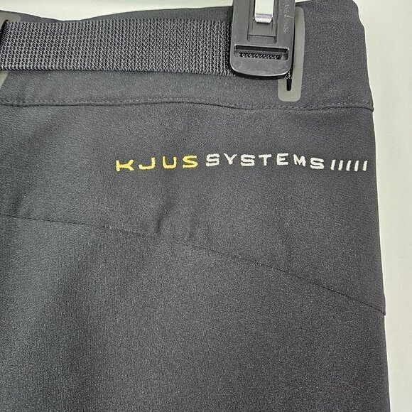 KJUS Systems Black Belted Bootcut Cargo Athletic Pant EU 34/XS - Picture 5 of 10